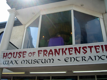 Exterior of The House of Frankenstein, Lake George, NY